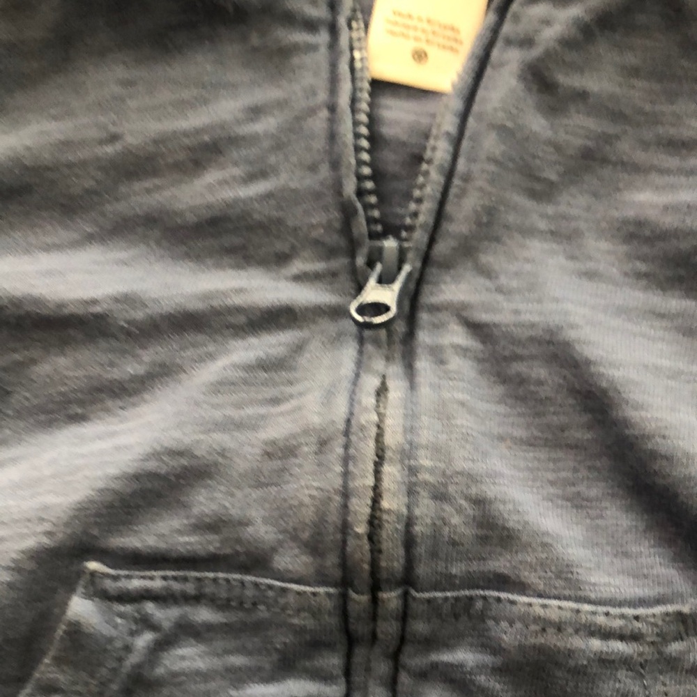 Carter's Blue Zip-Up Hoodie Sweatshirt - Picture 4 of 8